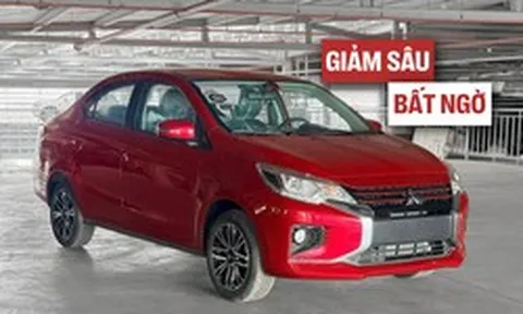 Mitsubishi Attrage giảm sâu tại đại lý: Bản thấp dưới 335 triệu, bản cao 400 triệu, tạo sức ép lên Hyundai Grand i10