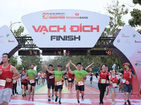 Lập kỷ lục mới tại Giải Marathon Quốc tế Thành phố Hồ Chí Minh Techcombank mùa thứ 5