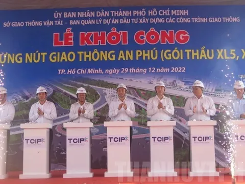 TPHCM khởi công dự án xây dựng nút giao thông An Phú, Thành Phố Thủ Đức