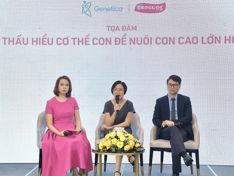Genetica® hợp tác với Con Cưng cung cấp dịch vụ giải mã Gen hỗ trợ phát triển thể chất và dinh dưỡng trong 1000 ngày đầu đời của trẻ