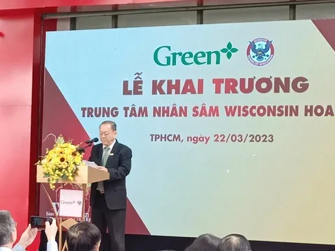 Công ty CP Tập đoàn Green + chính thức ra mắt Trung tâm giới thiệu và trưng bày sản phẩm Nhân sâm Wisconsin Hoa Kỳ đầu tiên tại Việt Nam
