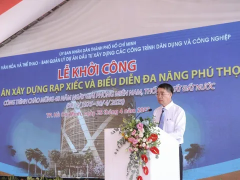 Rạp xiếc và biểu diễn đa năng Phú Thọ chính thức khởi công