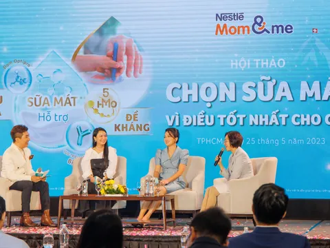 Nestlé đồng hành cùng mẹ Việt - “Chọn sữa mát vì điều tốt nhất cho con”