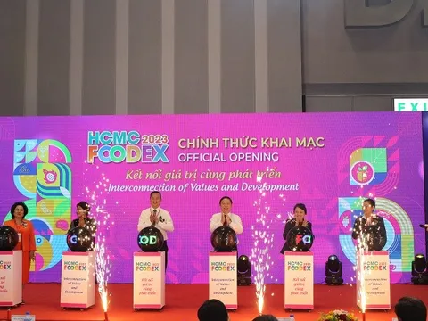 Khai mạc Triển lãm Quốc tế ngành Lương thực thực phẩm Thành phố Hồ Chí Minh lần 2 năm 2023 (HCMC FOODEX 2023)