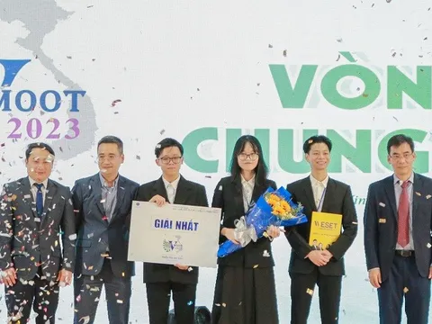 Đội VM37 – The Crescendo – 843 – Trường ĐH Luật Hà Nội đã trở thành Quán quân VMOOT cấp quốc gia 2023