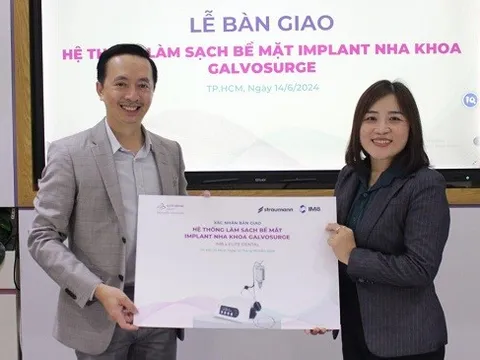Lễ ra mắt hệ thống làm sạch Implant nha khoa Galvosurge