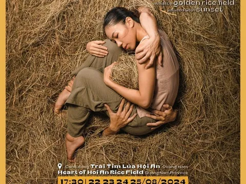 Lần đầu tiên ra mắt vở diễn “Rơm” Tôn vinh vẻ đẹp của Cánh đồng lúa chín Hội An