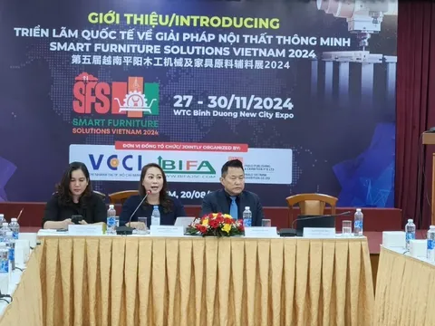 Sắp diễn ra Triển lãm quốc tế về giải pháp nội thất thông minh (Smart Furniture Solutions Vietnam 2024 - SFS VIETNAM 2024) lần thứ 5