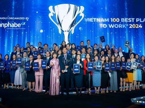 Chính thức công bố bảng xếp hạng 100 NƠI LÀM VIỆC TỐT NHẤT VIỆT NAM® 2024