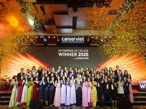 CareerViet công bố danh sách “Doanh nghiệp được yêu thích 2025” được vinh danh tại Hà Nội