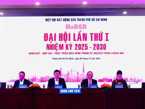 Ông Lê Hoàng Châu đắc cử Chủ tịch Hiệp hội bất động sản TPHCM