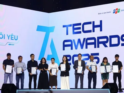 33 thương hiệu, sản phẩm công nghệ tốt nhất được vinh danh tại Tech Awards 2025