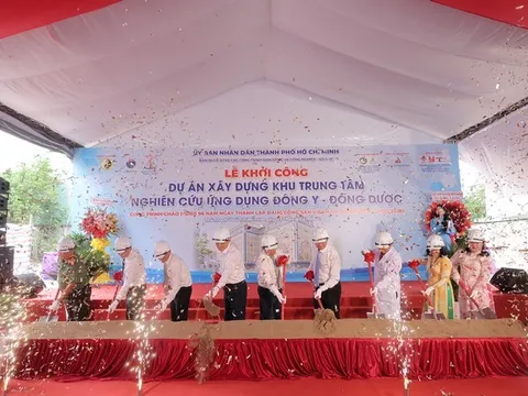 TP.HCM: Khởi công Trung tâm Nghiên cứu Ứng dụng Đông y - Đông dược quy mô 450 tỷ đồng