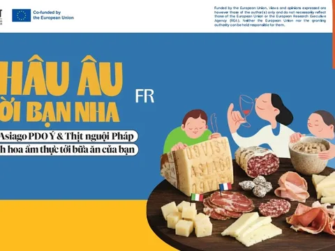 CHÂU ÂU, MỜI BẠN NHA GIỚI THIỆU PHÔ MAI ASIAGO PDO VÀ CÁC SẢN PHẨM THỊT NGUỘI CHÂU ÂU TẠI TRIỂN LÃM FOOD & HOSPITALITY VIETNAM 2026