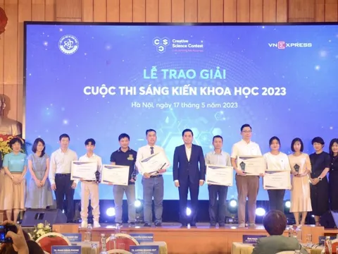6 sáng kiến, giải pháp đoạt giải cuộc thi 'Sáng kiến khoa học 2023'