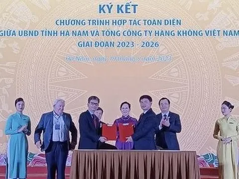 Vietnam Airlines và Hà Nam "bắt tay" xúc tiến du lịch, đầu tư