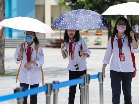 Trường học chủ động ứng phó với nắng nóng, đảm bảo an toàn cho giáo viên, học sinh