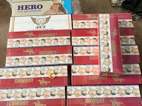 Tây Ninh: Thu giữ hơn 1.500 gói thuốc lá điếu ngoại nhập lậu