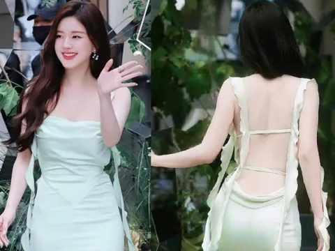 Triệu Lộ Tư khoe lưng trần gợi cảm ở sự kiện