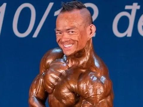 Kiện tướng thể hình bước lên đỉnh cao từ nghề bán vé số, phụ hồ