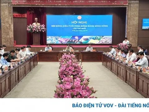 Thủ tướng chủ trì Hội nghị Hội đồng Điều phối vùng đồng bằng Sông Hồng