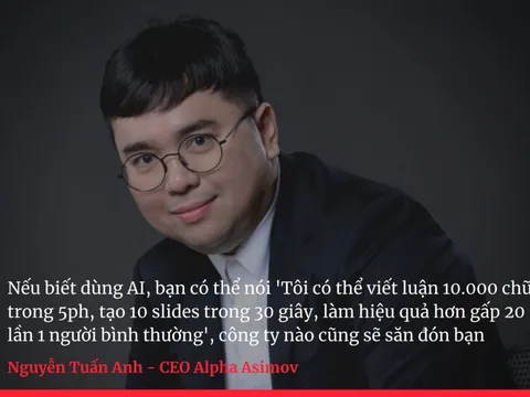 Cựu Giám đốc Grab Việt Nam kể chuyện AI ‘cướp’ việc làm của con người: ‘Trước 1 clip cần 4 người hỗ trợ làm trong 1 tháng, giờ tôi làm một mình chỉ trong 3 ngày’