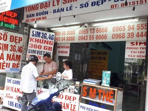 Sẽ xử lý xong các thuê bao sở hữu trên 10 SIM vào cuối tháng 8/2023