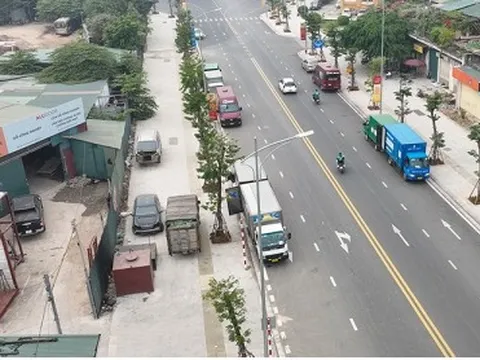 Cận cảnh con đường 500 tỷ vừa đi vào hoạt động ở cửa ngõ Thủ đô
