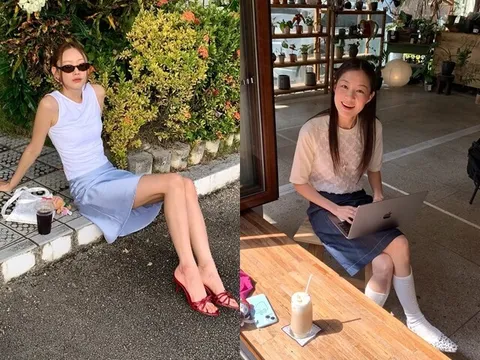 8 kiểu phối đồ với chân váy lửng giúp hội “ba mét bẻ đôi” trông cao ráo, thon gọn như idol Hàn