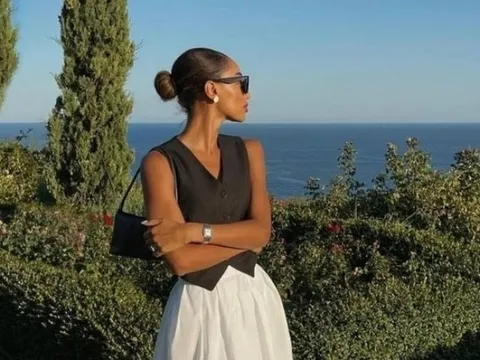 10 kiểu phối đẹp với chân váy midi