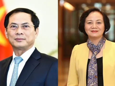 Miễn nhiệm Bộ trưởng Bộ Ngoại giao Bùi Thanh Sơn và Bộ trưởng Bộ Nội vụ Phạm Thị Thanh Trà