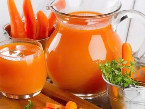 Sáng da, giảm gãy tóc nhờ cà rốt