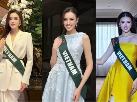 Thời trang cuốn hút của Trịnh Mỹ Anh tại Miss Earth 2025