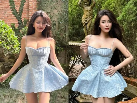 Nhan sắc như búp bê của "đệ nhất hot girl Sài Gòn" Võ Ngọc Trân