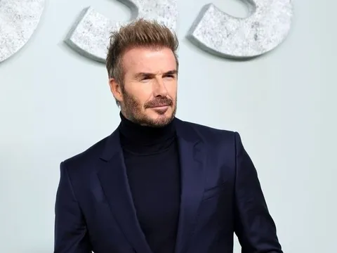 David Beckham gây chú ý ở show thời trang