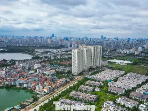 Toàn cảnh tuyến đường hơn trăm tỉ nối hai vành đai Hà Nội đang dần hoàn thiện