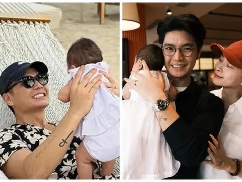 Huy Trần khoe cuộc sống làm bố bỉm sữa