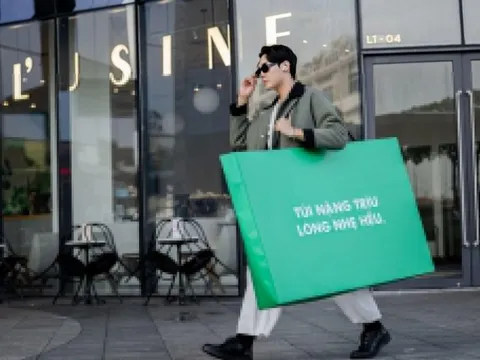 Chiếc túi khổng lồ và góc nhìn mới về mua sắm từ KBank