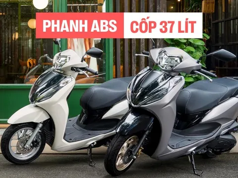 Honda Lead nâng cấp ra mắt Việt Nam: Giá từ hơn 40 triệu đồng, phối màu mới, cốp 37 lít, phanh ABS