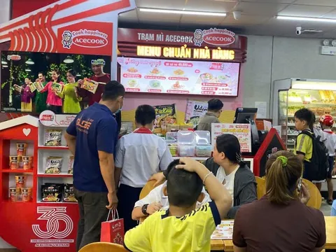 Trạm mì Acecook ra mắt tại cửa hàng Ministop với menu chuẩn nhà hàng, tiện lợi mọi lúc
