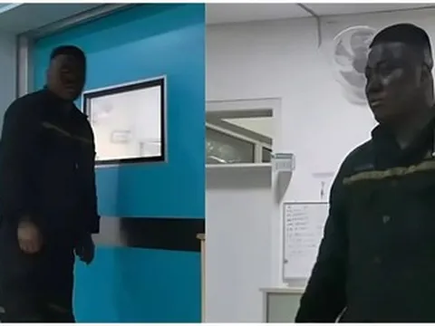 'Người cha đen nhẻm' chạy từ hầm mỏ đến bệnh viện chờ vợ sinh gây xúc động