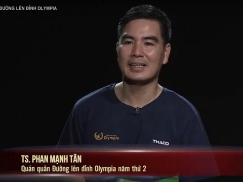 Quán quân Olympia: Tiến sĩ Tin học, quản lý cấp cao công ty công nghệ