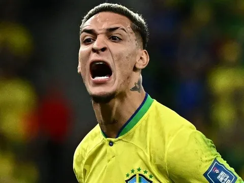 Giấc mơ World Cup trở lại với Antony sau nhiều sóng gió