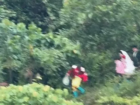 Vì lệ lạ, chú rể Thái Nguyên trèo núi, lội ruộng đi đón dâu