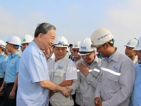 Tổng Bí thư Tô Lâm kiểm tra dự án sân bay Long Thành