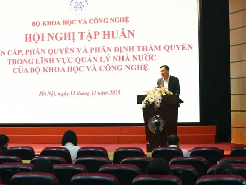 Bộ KH&CN đã phân cấp, phân quyền, phân định thẩm quyền 103 nhiệm vụ cho địa phương