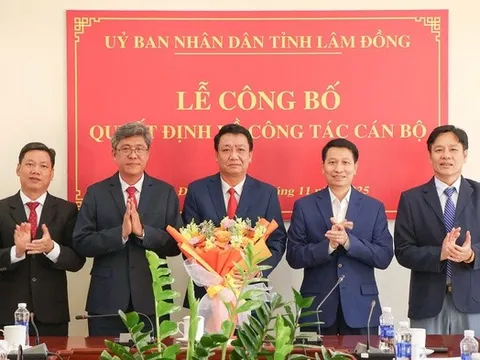 Lâm Đồng: Công bố Quyết định điều động và bổ nhiệm Giám đốc Sở Ngoại vụ