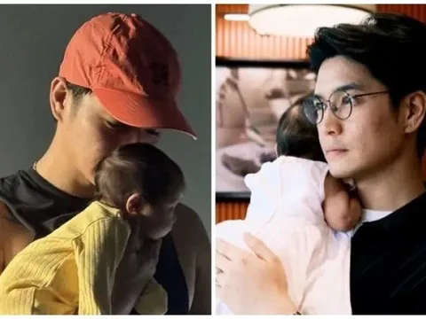 Ngô Thanh Vân - Huy Trần khéo giấu mặt con gái đầu lòng