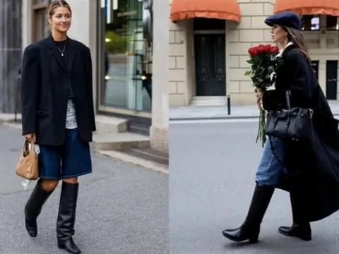 Cách phối boots đen giúp 'nâng tầm' phong cách mùa lạnh