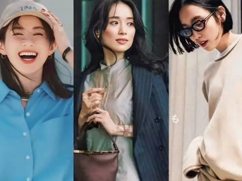 Học phụ nữ Nhật phối đồ tinh tế, trẻ trung sau tuổi 40